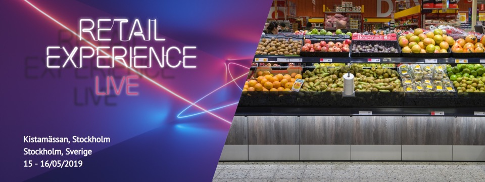 Banner Mässa Retail Experience Live 2019